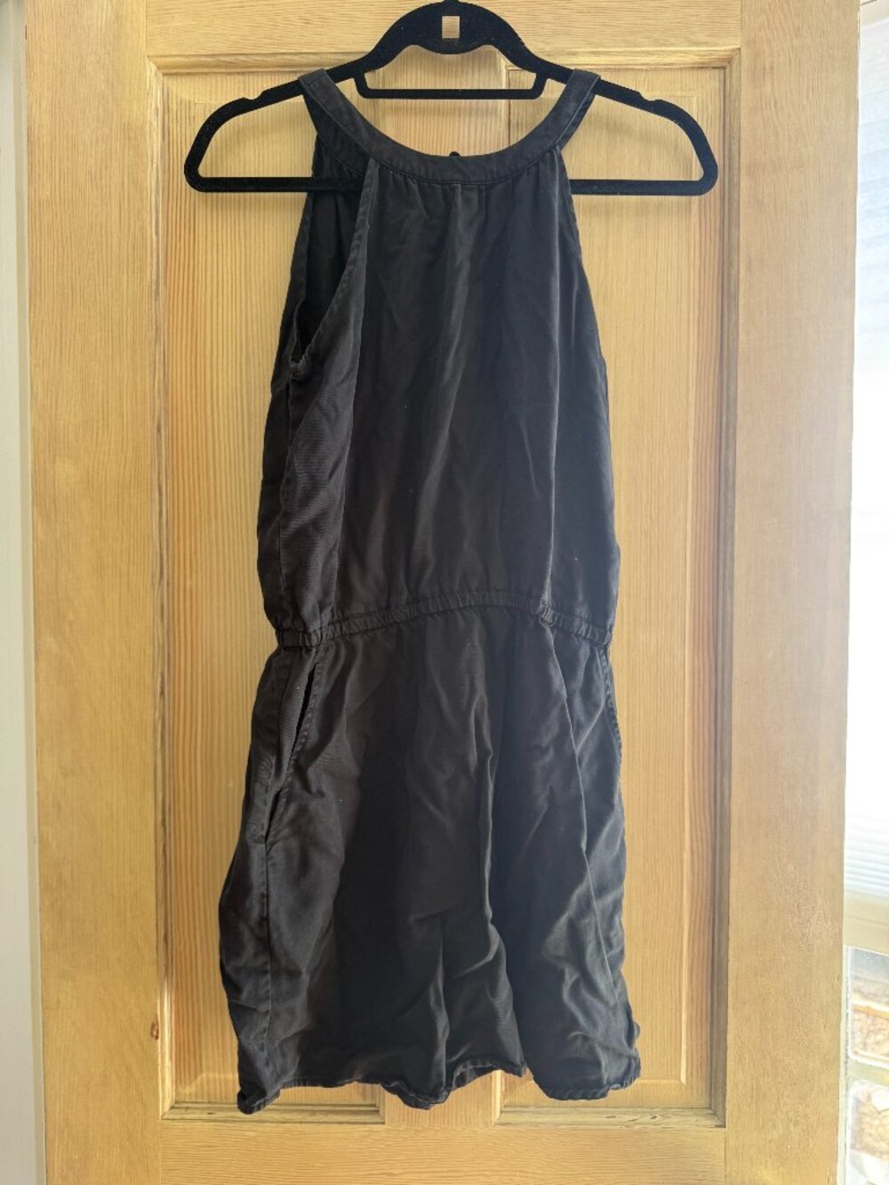 Tentree Black Sleeveless Dress | XS | Casual Mini Dress